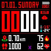 华米跃我Amazfit Bip手表表盘