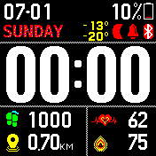 华米跃我Amazfit Bip手表表盘