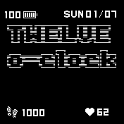 华米跃我Amazfit Bip手表表盘