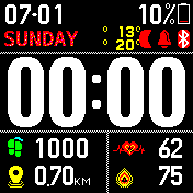 华米跃我Amazfit Bip手表表盘