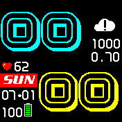 华米跃我Amazfit Bip手表表盘