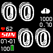 华米跃我Amazfit Bip手表表盘