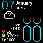 华米跃我Amazfit Bip手表表盘