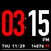 华米跃我Amazfit Bip手表表盘