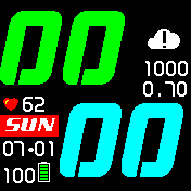 华米跃我Amazfit Bip手表表盘