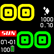 华米跃我Amazfit Bip手表表盘