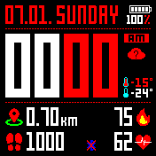 华米跃我Amazfit Bip手表表盘