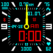 华米跃我Amazfit Bip手表表盘