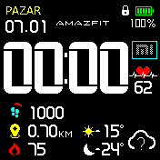 华米跃我Amazfit Bip手表表盘