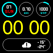 华米跃我Amazfit Bip手表表盘