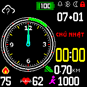 华米跃我Amazfit Bip手表表盘