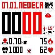 华米跃我Amazfit Bip手表表盘