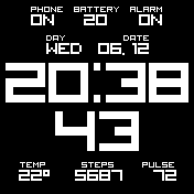 华米跃我Amazfit Bip手表表盘