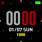 华米跃我Amazfit Bip手表表盘