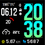 华米跃我Amazfit Bip手表表盘