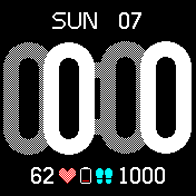 华米跃我Amazfit Bip手表表盘