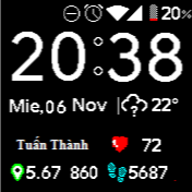 华米跃我Amazfit Bip手表表盘