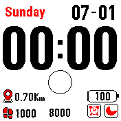 华米跃我Amazfit Bip手表表盘