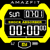 华米跃我Amazfit Bip手表表盘