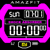 华米跃我Amazfit Bip手表表盘