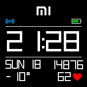华米跃我Amazfit Bip手表表盘