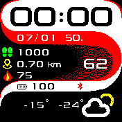 华米跃我Amazfit Bip手表表盘