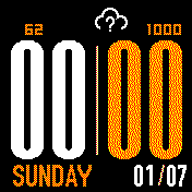 华米跃我Amazfit Bip手表表盘