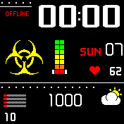 华米跃我Amazfit Bip手表表盘