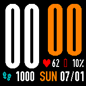 华米跃我Amazfit Bip手表表盘