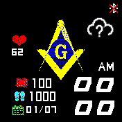 华米跃我Amazfit Bip手表表盘