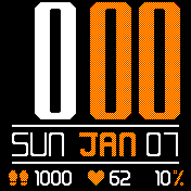 华米跃我Amazfit Bip手表表盘