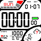 华米跃我Amazfit Bip手表表盘