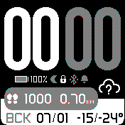 华米跃我Amazfit Bip手表表盘