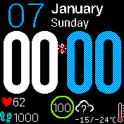 华米跃我Amazfit Bip手表表盘