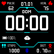 华米跃我Amazfit Bip手表表盘