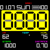 华米跃我Amazfit Bip手表表盘