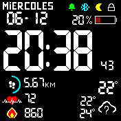 华米跃我Amazfit Bip手表表盘