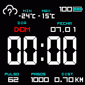 华米跃我Amazfit Bip手表表盘