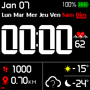 华米跃我Amazfit Bip手表表盘