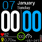 华米跃我Amazfit Bip手表表盘