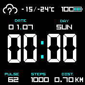 华米跃我Amazfit Bip手表表盘
