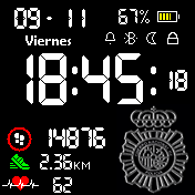 华米跃我Amazfit Bip手表表盘