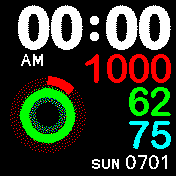 华米跃我Amazfit Bip手表表盘