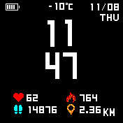 华米跃我Amazfit Bip手表表盘