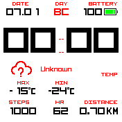 华米跃我Amazfit Bip手表表盘