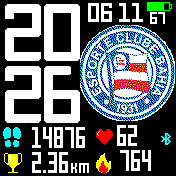 华米跃我Amazfit Bip手表表盘