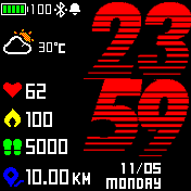 华米跃我Amazfit Bip手表表盘