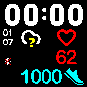 华米跃我Amazfit Bip手表表盘