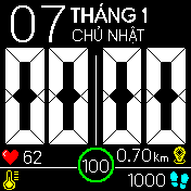 华米跃我Amazfit Bip手表表盘