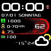 华米跃我Amazfit Bip手表表盘